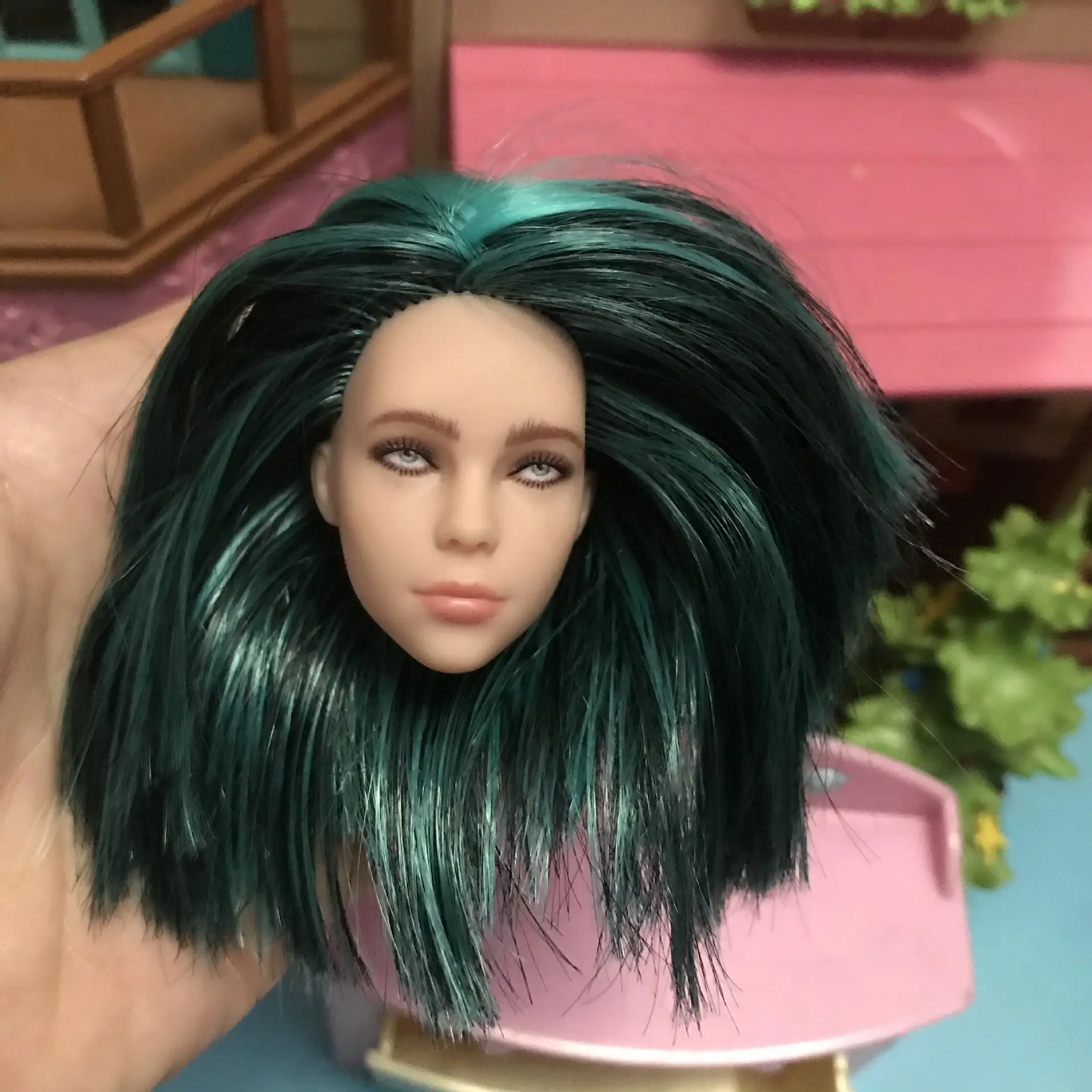 BJD head for barbieses TOY dolls Billie doll DIY accessories toy