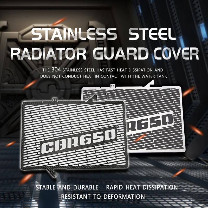 Motorcycle parts Stainless Steel Radiator Grille Guard Cover Protector For CBR650F CBR 650F CBR650 F CBR 650 F 2015 2016 15 16