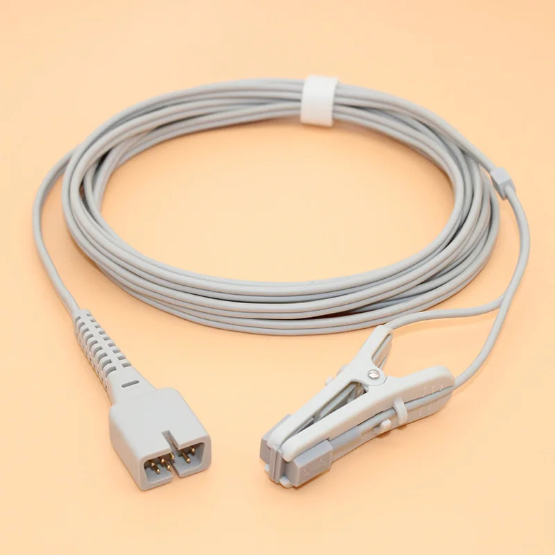 DB7 pin DS100A 3m long of SpO2 sensor cable for Nellcors / Adecon / Arterma / Biosys / Biocare / Comen / GE / MEK / Mindray....