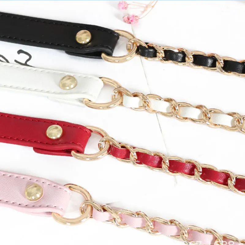 60-110cm Leather Bag Chain New Metal Straps For BagsShoulder Bag Strap Accessories For Handbags Bag Accessories Bag Handles