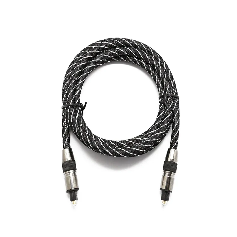 خط ألياف الصوت OD7.0 خط الألياف الضوئية الرقمي مع خطوط صوت الشبكة إلى خط الصوت الوسلينك البصري #1