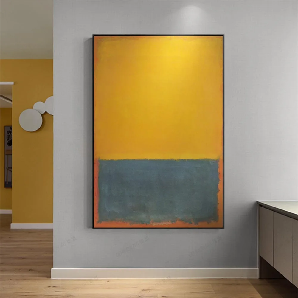 

Modern Minimalist Artwork Abstract Oil Paintings HD Print on Canvas Color Matching Mixed Art Pictures for Home Living Room Decor