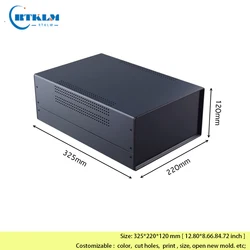 Iron Project enclosure diy instrument case PCB design wire connection box IP54 Iron electric box JUNCTION BOX 325*220*120mm