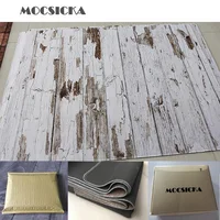 Mocsicka-alfombra de goma antideslizante, telón de fondo para fotografía, Material de vinilo y poliéster, tablón de madera, accesorios Vintage, fondo de fotografía