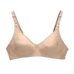 Comfortable Soft Cotton Bralette BIG BUST 30-44 A B C Cup Large chest Bra old young Middle-Aged Women Everyday wear bh Life C25