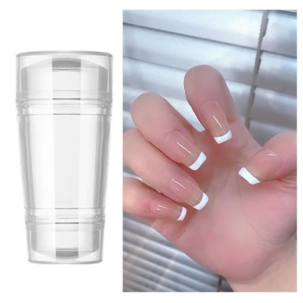 

4Pcs/Set Nail Seal Functional Beauty Nail Art Stamper Easy Storage Safe Nail Form Stamper