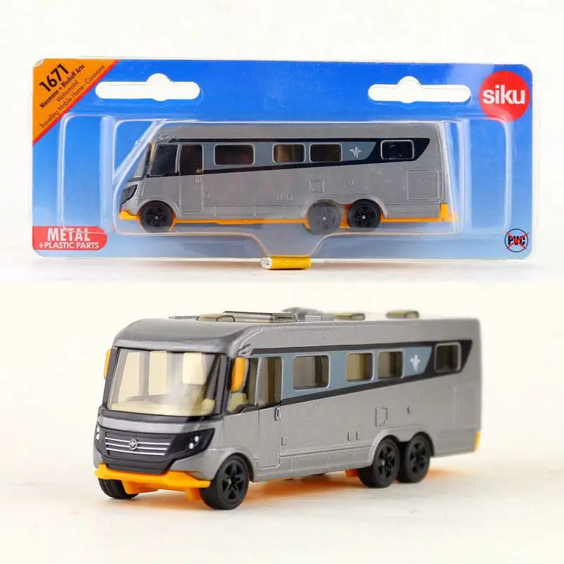 Sale 1:72 1671 camping car alloy model,die-cast metal sliding model,exquisite tour bus,children\'s collection&gift,free shipping