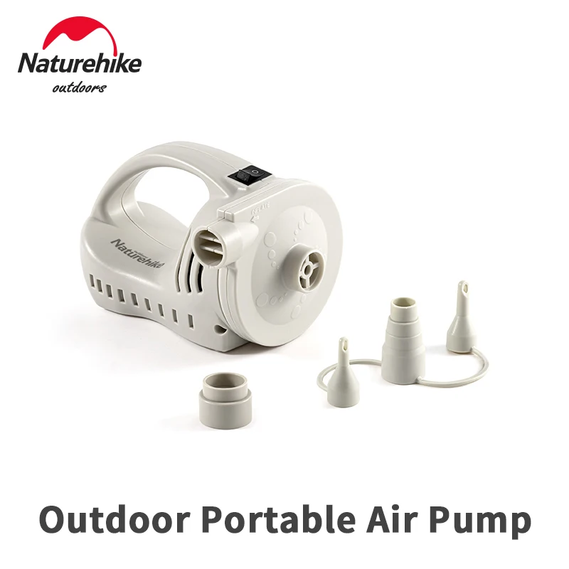 Naturehike Outdoor Electric Air Pump Portable Camping Inflator/Deflator For Inflatable Cushion Inflatable Pillow Swimming Ring