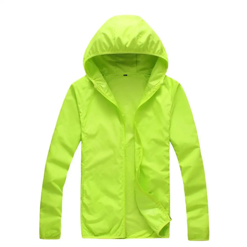 Women Men Jackets Summer UV Long Sleeve Windproof Sun Hooded Coat Fishing Jacket Windbreaker