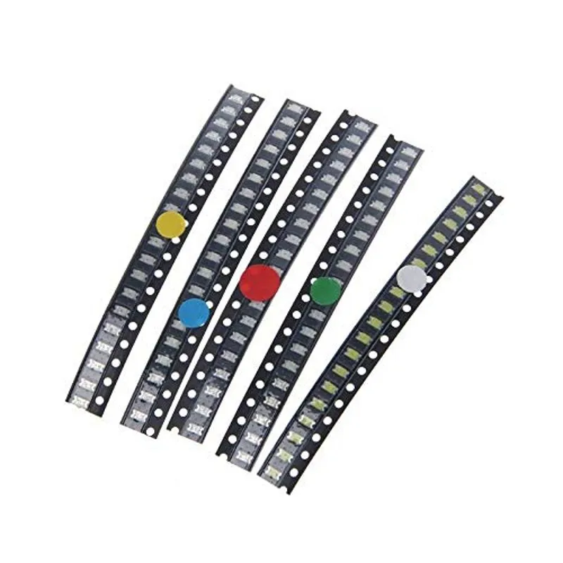 3000pcs LED Kit 1206 (3216) SMD Red Blue Green White Yellow Orange LED Set Light Emitting Diode Lamp Package SMT Light-Emitting