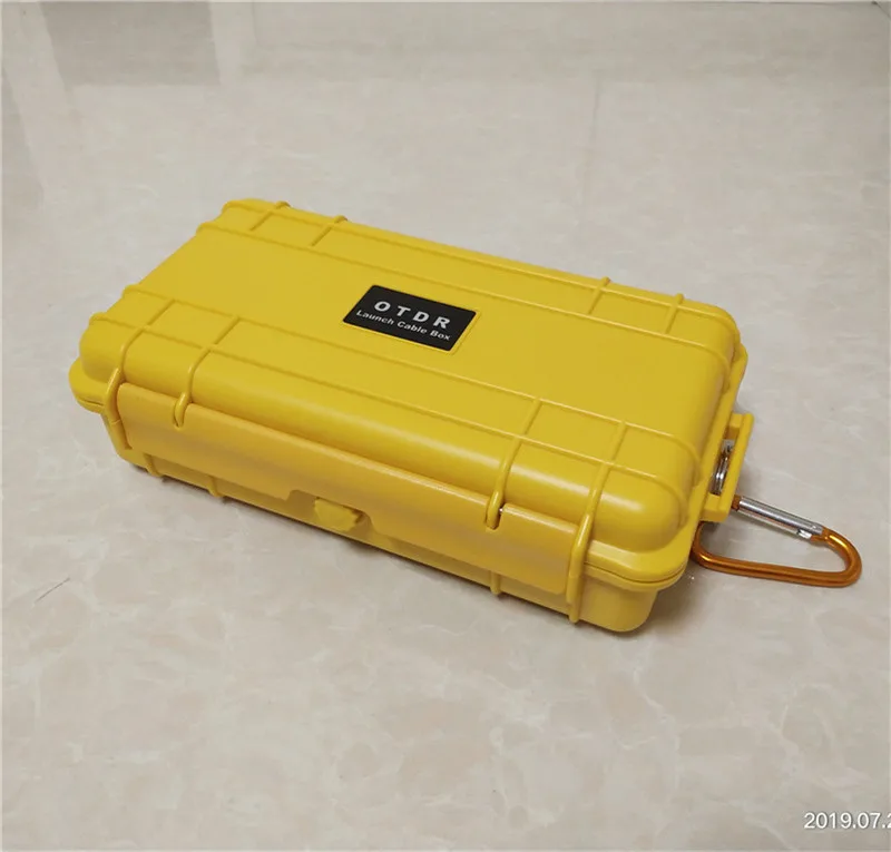 OTDR launch cable box 500M SM 9/125um G652D LC ST APC UPC optical fibre OTDR Dead Zone Eliminator Fiber ring otdr launch cable