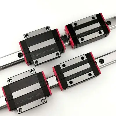 Imagem -03 - Trilho de Guias Lineares Quadradas de Módulo Cnc Conjuntos Hgr20 Mais Lâminas Hgh20ca Mais Extremidade de Parafuso Esférico Sfu2005 Usinado com Bkbf15 Mais Suporte de Porca Mais Acoplamento