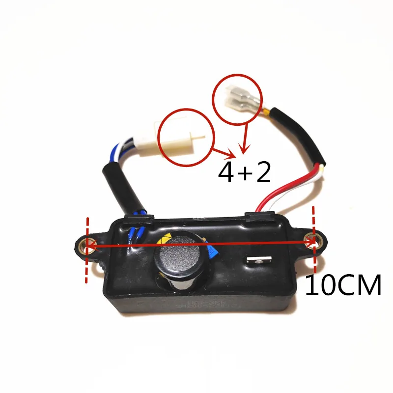 2KW-3KW THREE PHASE Automatic Voltage Regulator AVR for generator Adjustable, gasoline generator avr, 6lines SK8500W/PK7500W