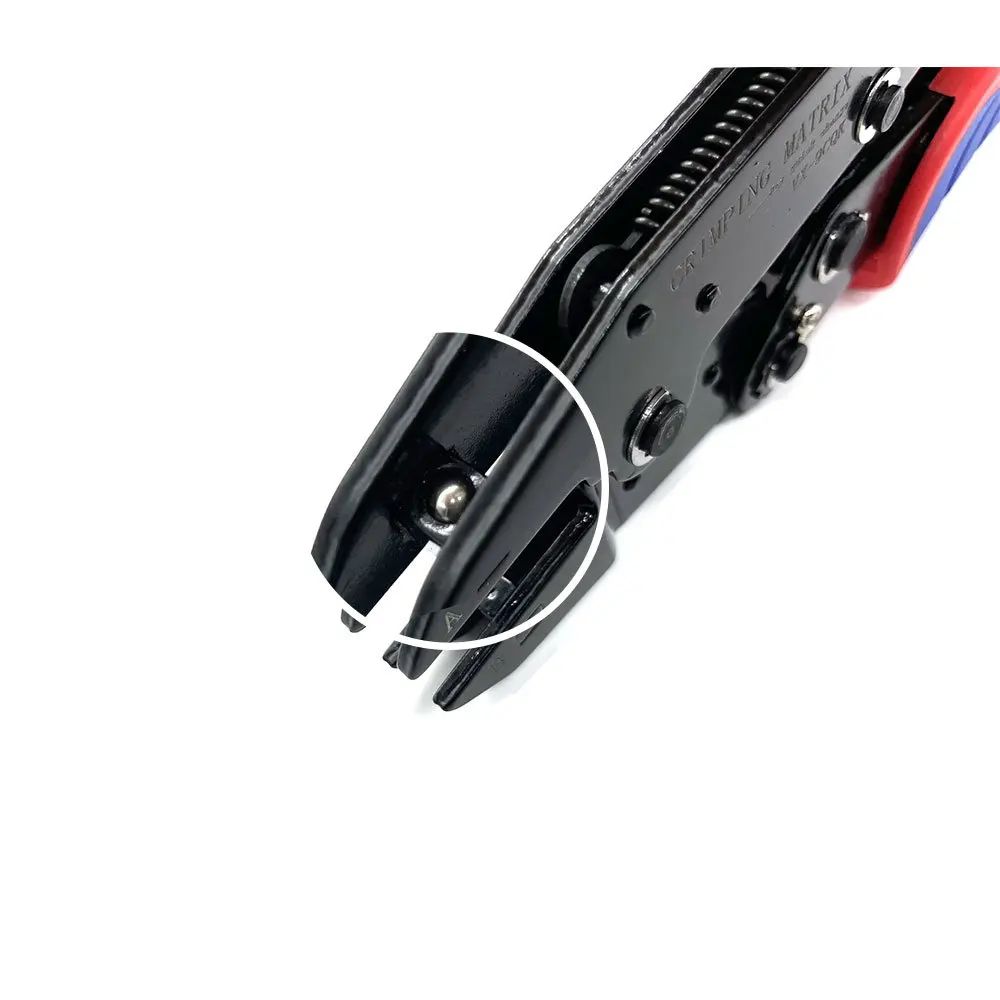 Ratsche Draht Crimper Tool Set Automotive mit 5 Stirbt für Isolierte und Nicht Isolierte Terminal,Dupont Stecker, ende Ärmel Ferrule