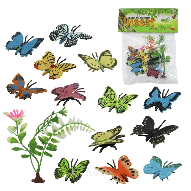 Wilde Marine Tiere Dinosaurier Bauernhof Insekten Kleine Tier Simulation Tier Modell Spielzeug Action-figuren Set Figuren Spielzeug Für Kind Geschenk