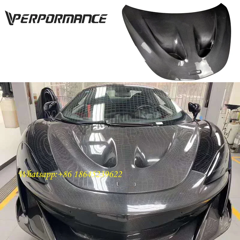 

MCL 540 570 600LT P1 design Dry carbon bonnet for MC 540 570 600LT carbon fiber hood scoop P1 style