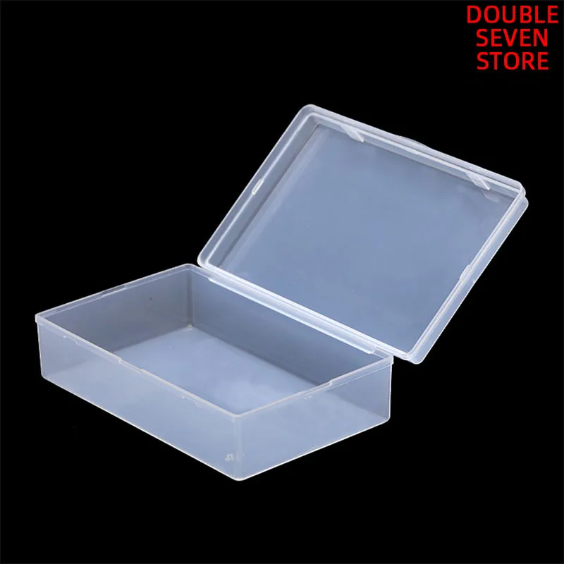 14cm Rectangular thickened PP small objects storage parts box packaging box with lid QTY 1PCS