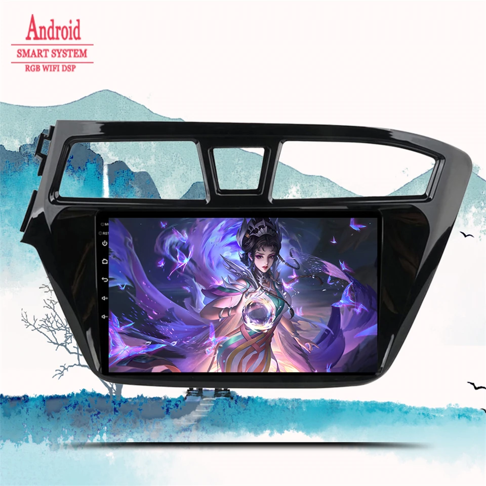 

Android 14 8G Ram Car Multimedia Video Player For Hyundai I20 2014 2016 2018 Navigation GPS Car Auto Radio Audio DVD Cassette