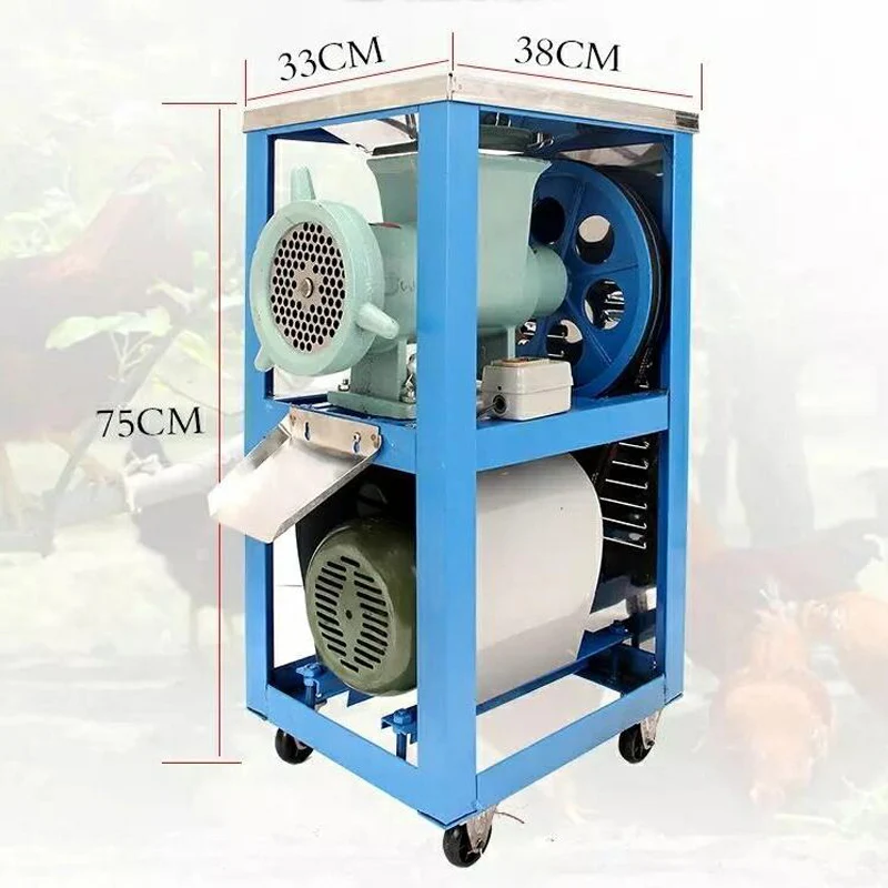 Электрическая мясорубка, коммерческая большая многофункциональная дробилка для костей, высокая мощность 3000 Вт