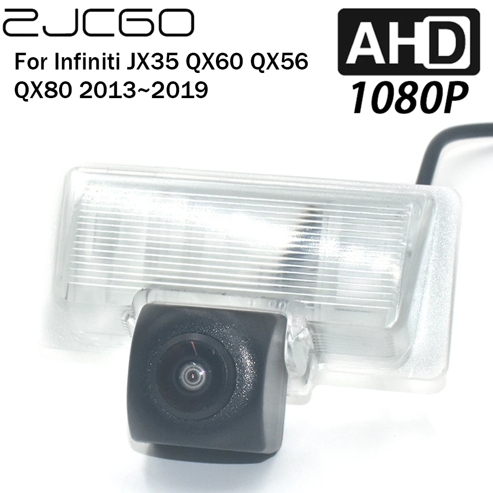 

ZJCGO Car Rear View Reverse Backup Parking AHD 1080P Camera for Infiniti JX35 QX60 QX56 QX80 2013 2014 2015 2016 2017 2018 2019