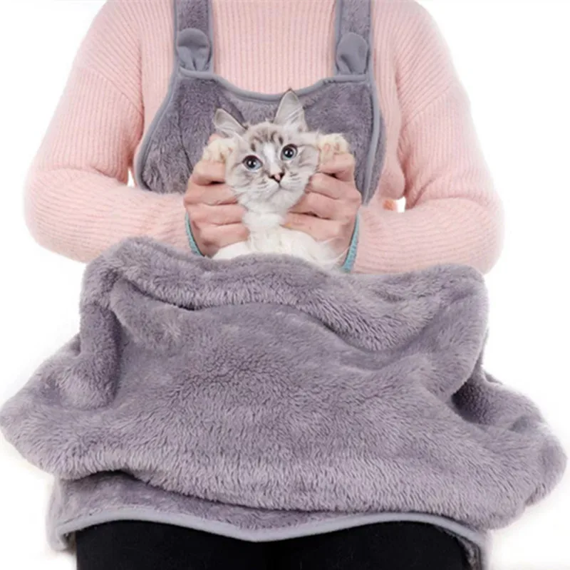 

Pet Carry-on Bag Cat Pup Cat Bag Sleeping Apron To Keep Clothes From Sticking To Fur Cat Clothes Arctic Nap Apron Pup Cat Bag