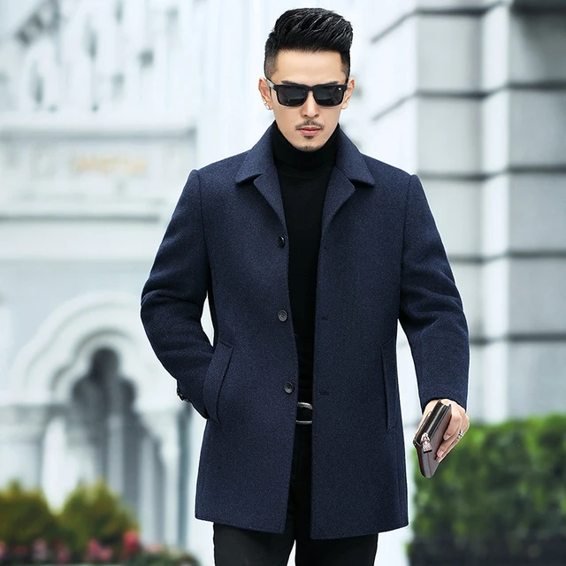Mens 3xl wool coat deals