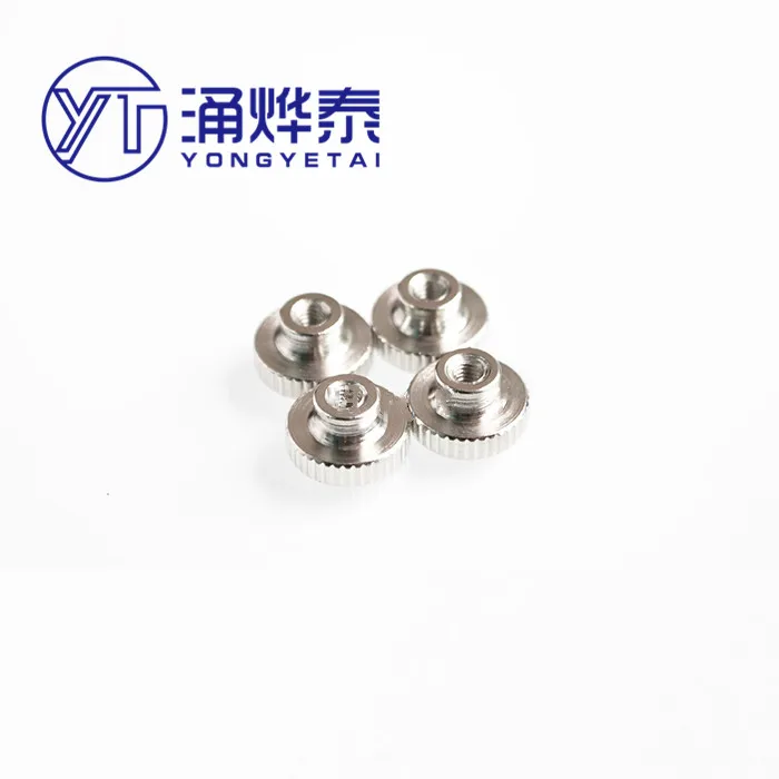 YYT 10PCS 3D printer accessories heating bed adjustment nut M3 hexagon screw nut