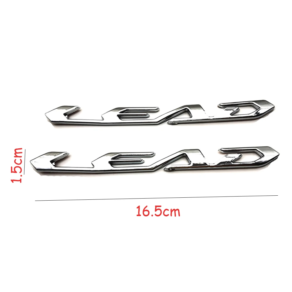 For Honda LEAD125 LEAD 100 110 Classic Moto Racing Motorcycle 3D Emblem Badge Decal Fuel Tank Sticker Tank Pad Protector Decal