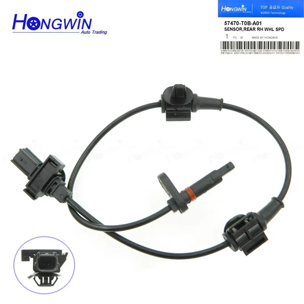 

Rear Right New ABS Wheel Speed Sensor For Honda CR-V CRV 2.4L 2012~2016 57475T0BA01 57455-T0G-A01 57450-T0G-A01 57475-T0B-A01