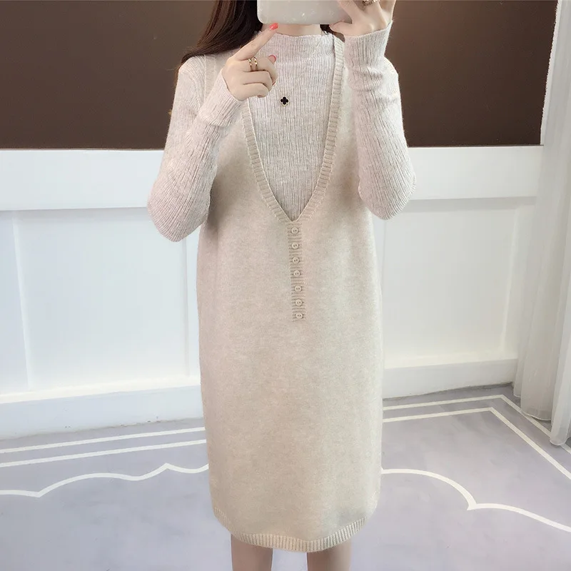 women clothing 2020 autumn New best-selling high-quality Undershirt vest skirt suit Fashion trend outdoor women's sweaters