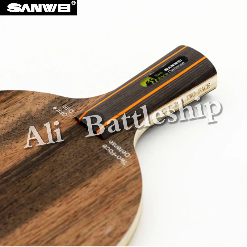 Sanwei-DOIS Face Table Tennis Blade, Defesa Raquete, Ping Pong Bat, Original