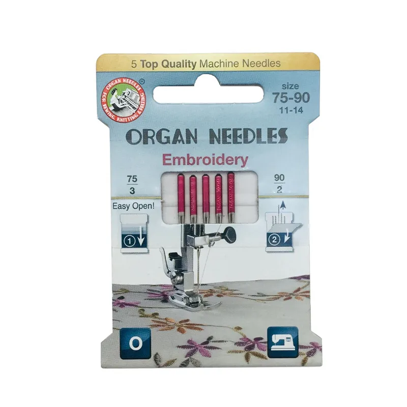 5PC Top Quality Organ Needles Household Sewing Machine Needles Stretch For Knitted Fabrics And Elastic Fabric  5BB5934