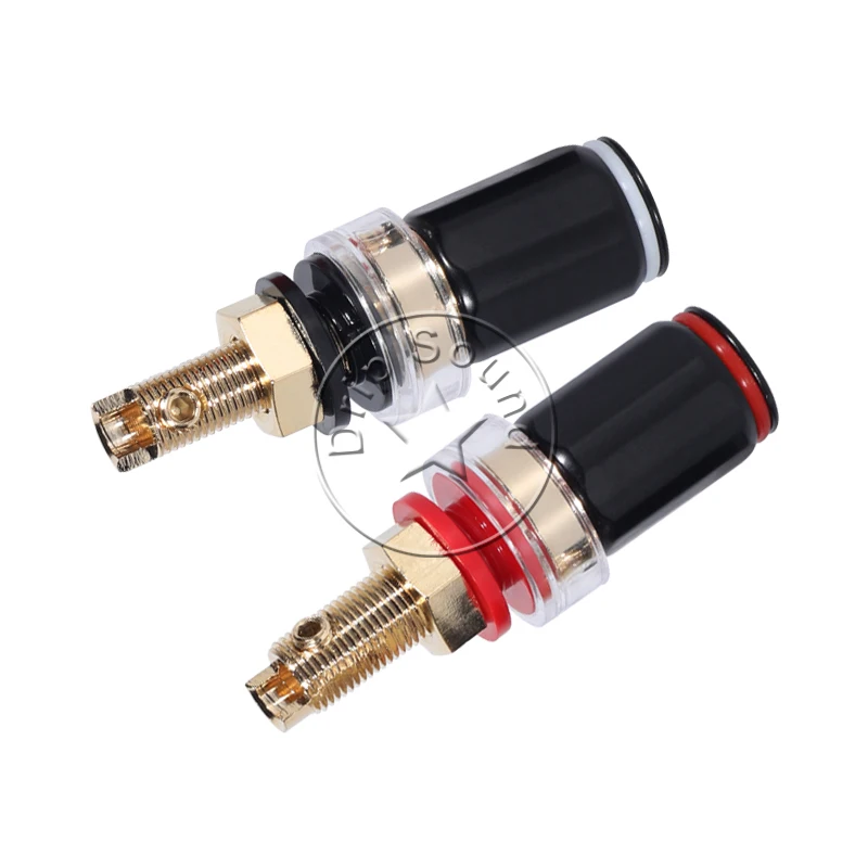 2 Stuks Versterker Luidspreker Solderless Terminal Kabel Stekkers Jacks Socket Connector # Cwf
