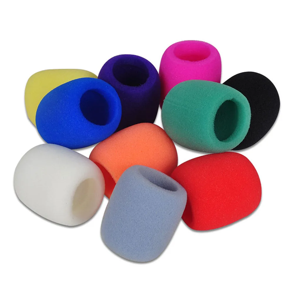 5 шт. беспроводной ручной сценический микрофон ветровое стекло пенопластовый чехол для микрофона караоке DJ губчатый фильтр ветрозащитный экран Лидер продаж 5 C