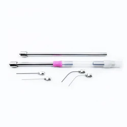Dental Suction Endo Irrigation Dental Aspirator Screw type Surgical Root Canal Irrigation Saliva Ejectors 1Set