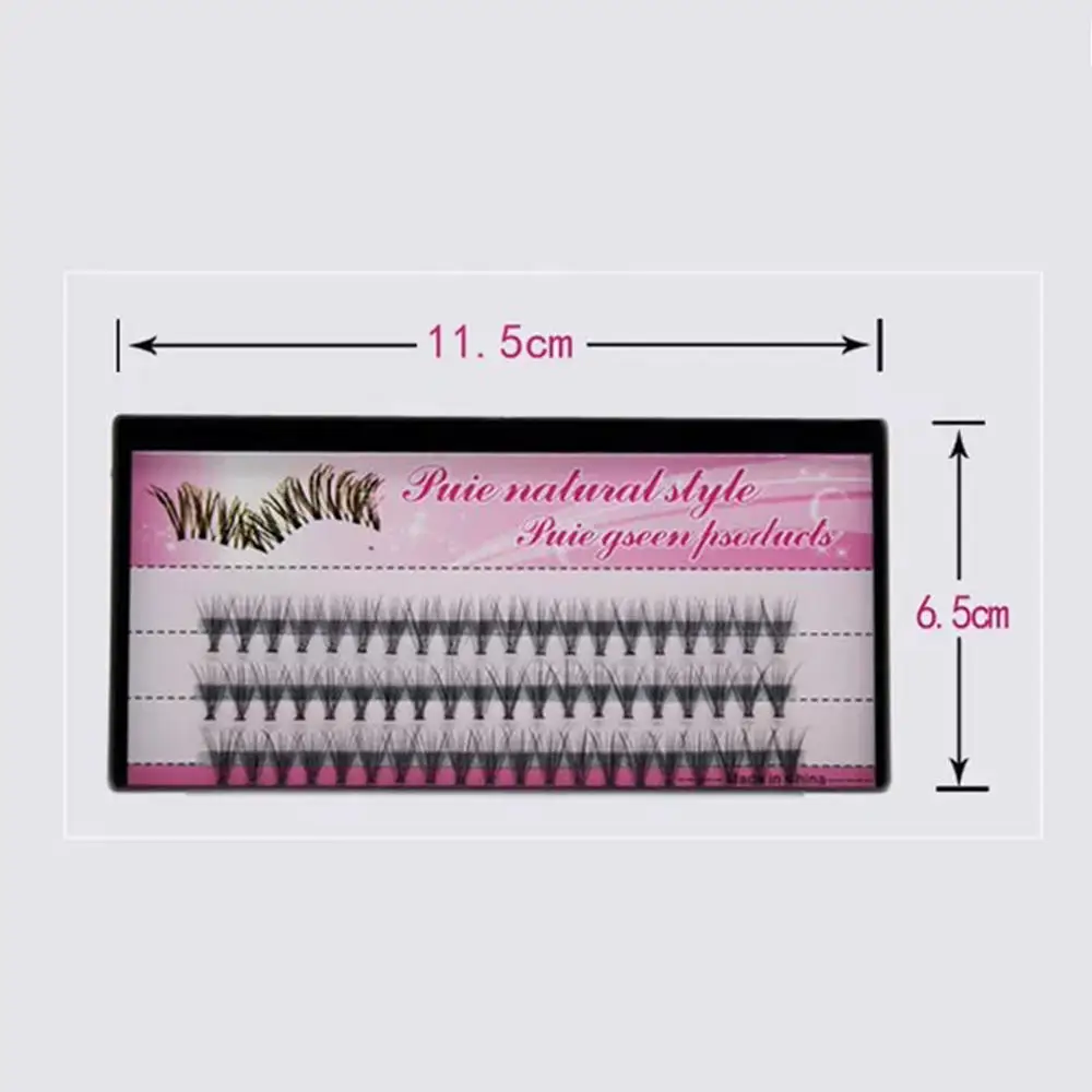 Fashion 60pcs Professional Makeup Individual Cluster Eye Lashes Grafting False Eyelashes Eyelash Extensions Fake Lashes