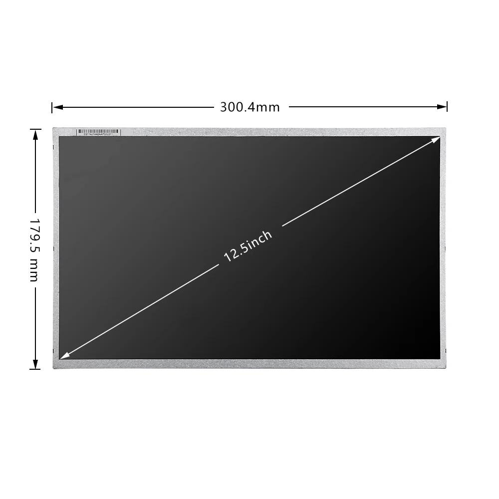 12.5  Inch Laptop LVD Screen For Dell Latitude E7240 Matrix Display HB125WX1-100 P/N 031R70 HB125WX1 100 Panel 30Pin HD 1366X768