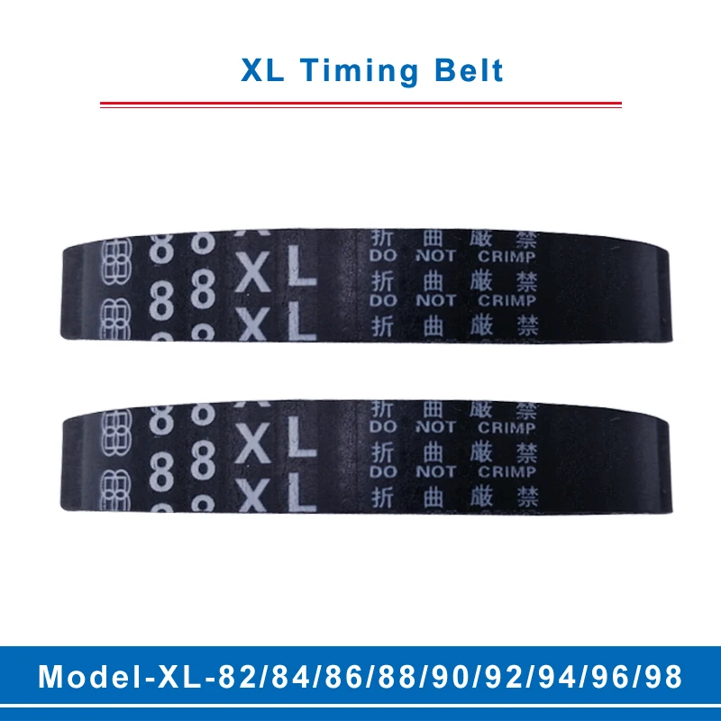 XL timing belt model -82XL/84XL/86XL/88XL/90XL/92XL/94XL/96XL/98XL belt teeth pitch 5.08mm width 10/15mm for XL timing pulley