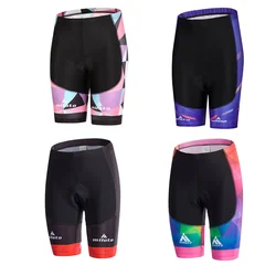 MILOTO-Coolmax 20D Shockproof Padded Cycling Shorts for Women, MTB Shorts, Road Bike Shorts, Hot Sale, 20D