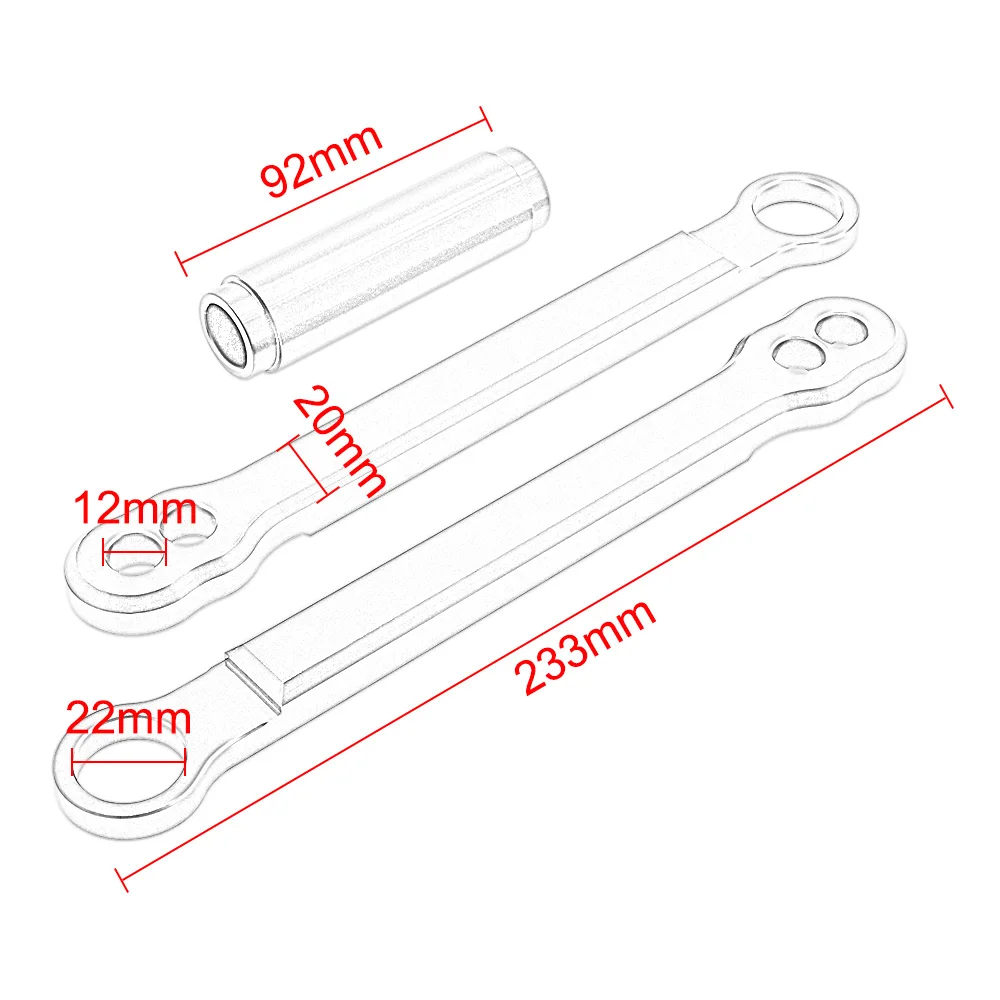 وصلات خفض قابلة للتعديل للدراجات النارية باستخدام الحاسب الآلي لـ 04-07 CBR1000 RR 2 "و 4" وصلة إسقاط