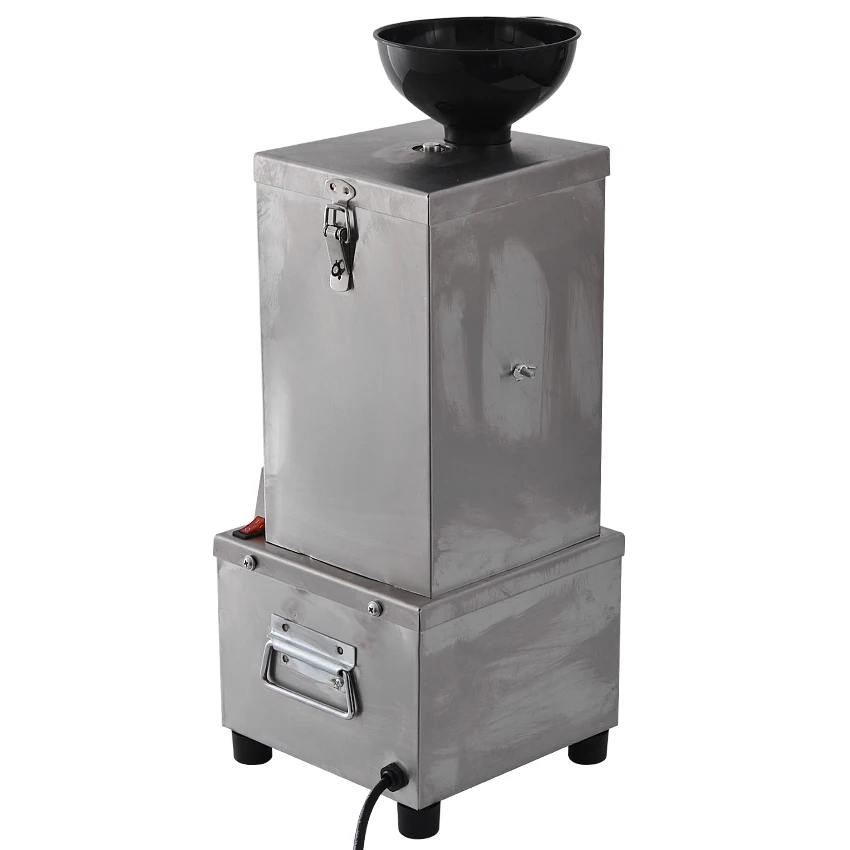 Descascador de alho elétrico comercial 220v 200w, máquina de descascar alho totalmente automática com saída 25 kg/h