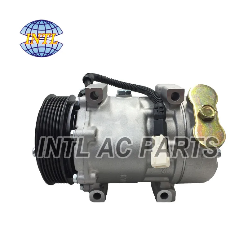 AC Compressor Sanden 1237 1211F 1211 for PEUGEOT 206 607 406 806 807 EXPERT LANCIA ZETA CITROEN C5 C8 FIAT 9645306580 6453CL