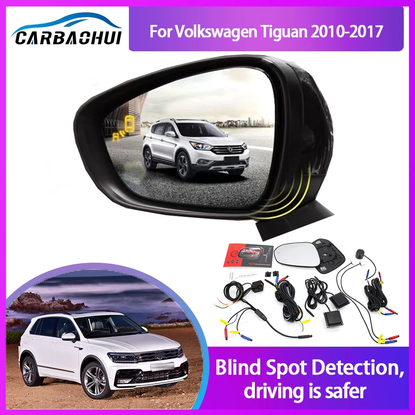 

Car Blind Spot Mirror Radar Detection System for Volkswagen Tiguan 2010-2017 BSD Microwave Monitoring Assistant Driving Security