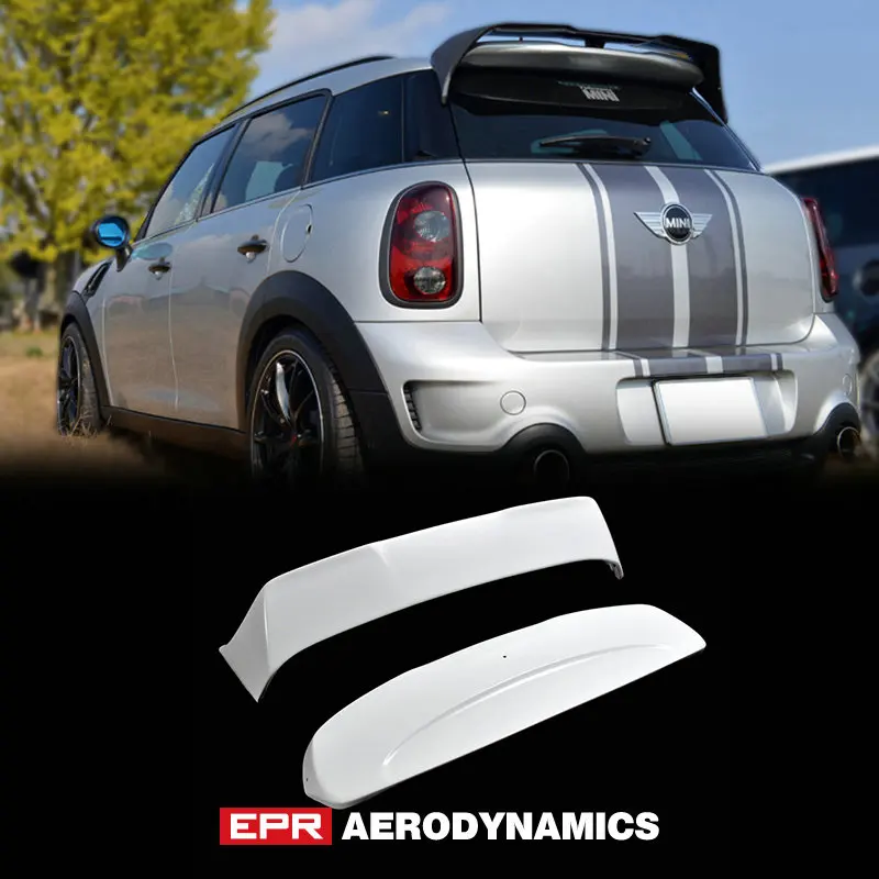 

Full Glass Fiber Roof Wing Lip Trim For R60 Countryman Duell AG FRP Rear Roof Spoiler Body Kit Tuning For Mini R60