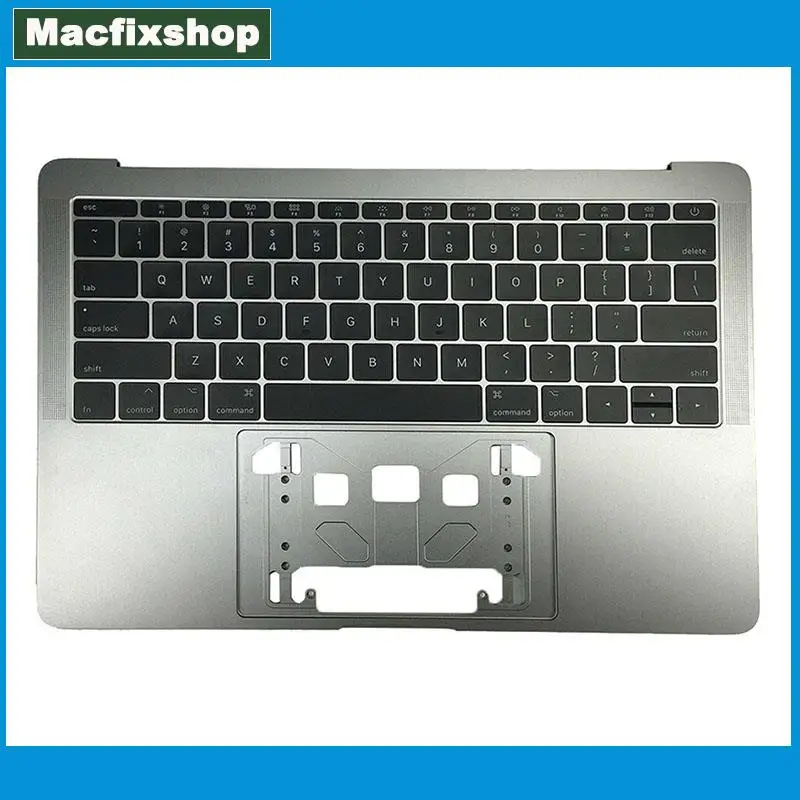 Top Case Palmrest para Macbook Pro, Teclado Original, Reino Unido, EUA, Francês, Espanhol, Alemão, RU, Retina, 13 ", 2016, 2017