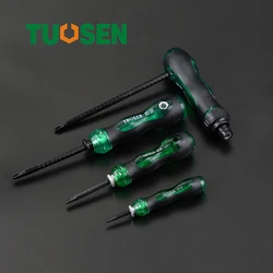 Phillips Screwdriver Set Double Head Dual Use Telescopic Slotted Screw Driver Bits Precision Impact Magnetic Ring Screwdrivers