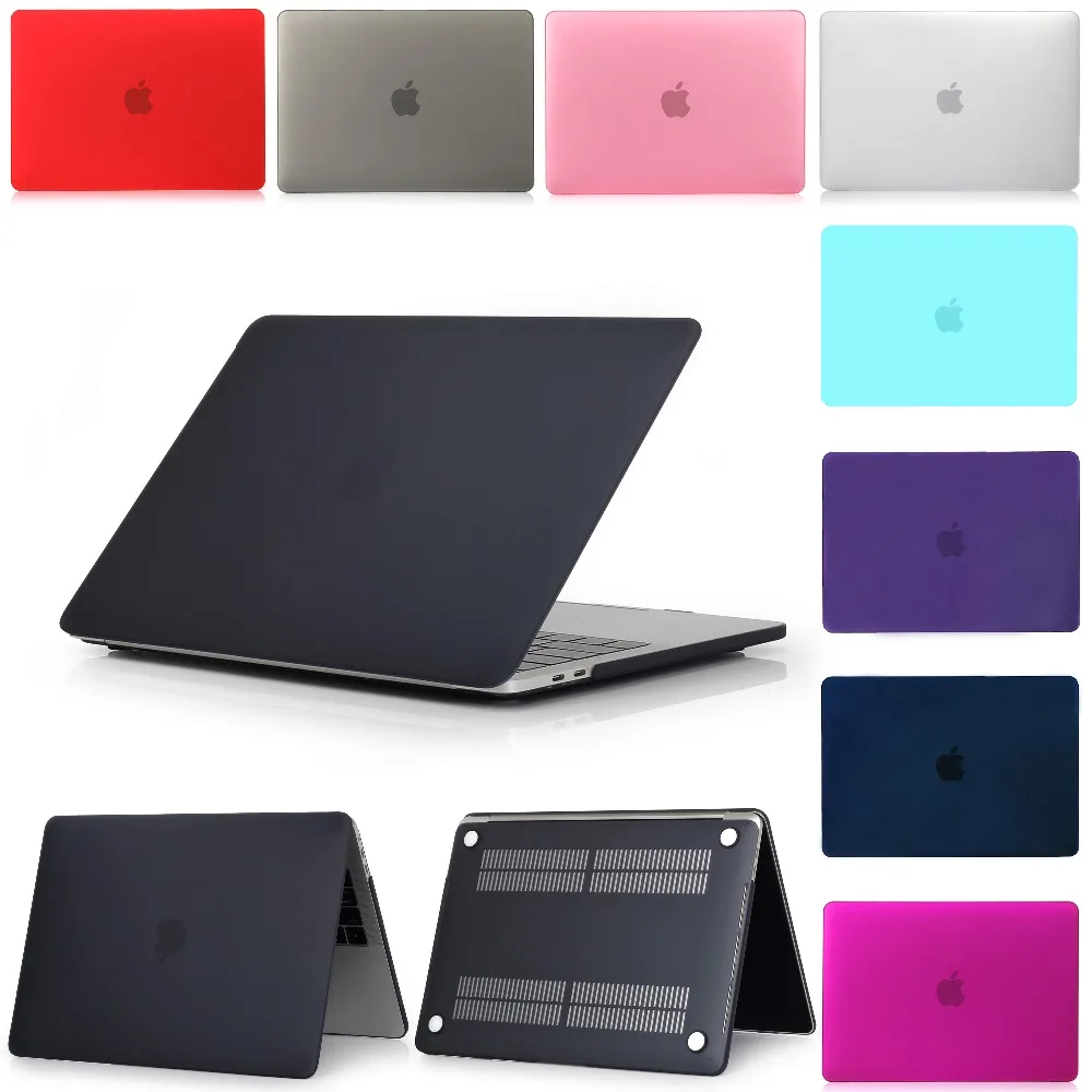 

Crystal / Matte Laptop Hard Cover Case For MacBook Air Pro Retina Touch Bar & ID 11 12 13 14 15 16 inchs A2179 + Keyborad Cover