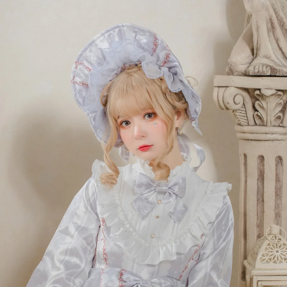 Sweet lolita headwear collection kawaii girl KC gothic lolita headband loli cosplay sweet lolita headwear bowknot hat