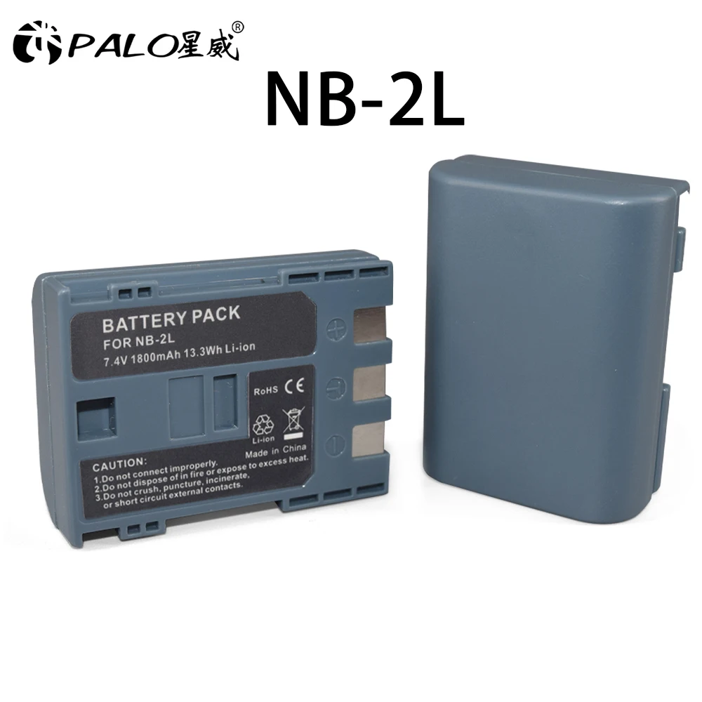 PALO NB-2L NB2L NB-2LH NB 2LH NB2LH nb 2l Digital Camera Battery For Canon Rebel XT XTi 350D 400D G9 G7 S80 S70S30 L10