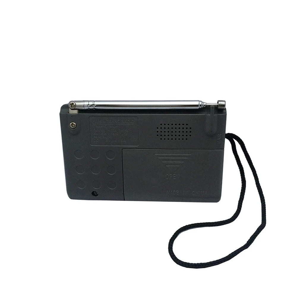 BC-R119 AM/FM модное радио многофункциональное мини карманное AM/FM радио Динамик Приемник телескопическая антенна радиоприемник